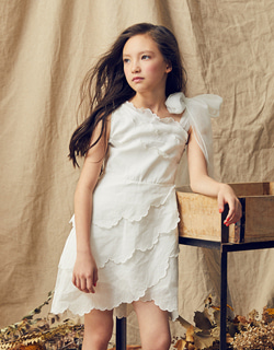 [NELLYSTELLA]Gisele Dress - Bright White