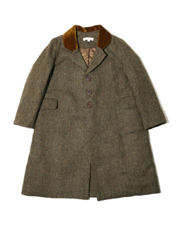 [CARAMEL]Boreas Coat - Featherweight Tweed