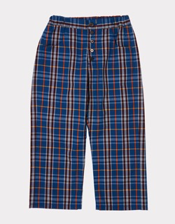 [CARAMEL]Barnacle Trousers - Blue Check