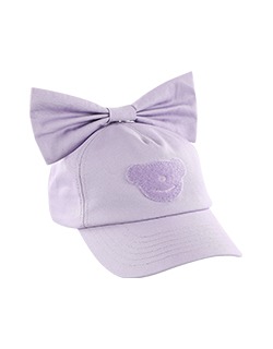 [CRLNBSMNS]Big Bow Cap - Purple