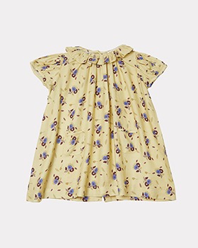 [CARAMEL]Baby Natta Dress - Yellow Thistle