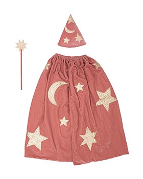 [MERI MERI]Pink Velvet Wizard Costume