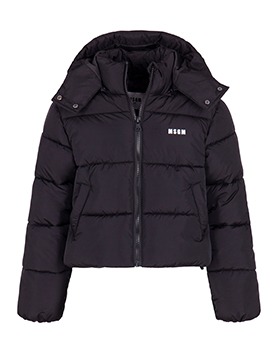 [MSGM KIDS]Puffer Jacket - MSJGPF003 - Black