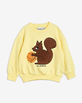 [MINI RODINI]Squirrel Chenille EMB Sweatshirt - 2422015423