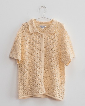 [FISH &amp; KIDS]Crochet Shirt Women