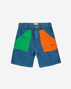 [BOBO CHOSES]Denim Bermuda Shorts - 124AC086