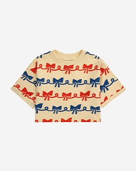 [BOBO CHOSES]Short Sleeve Sweatshirt - 124AC039