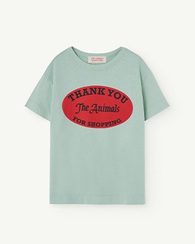 [THE ANIMALS OBSERVATORY]Rooster Kids T-Shirt - 308_CZ