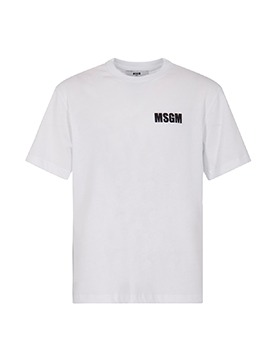 [MSGM KIDS]T-Shirt - S4MSJUTH005 - White