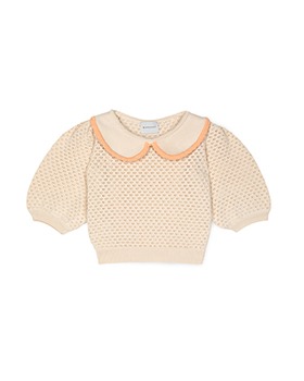 [MIPOUNET]Carola Collared Sweater - Cream