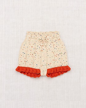 [MISHA &amp; PUFF]Scallop Hem Shorts - Firefly Confetti