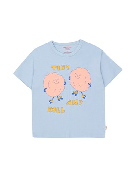 [TINYCOTTONS]Rock N Roll Tee - Blue Grey
