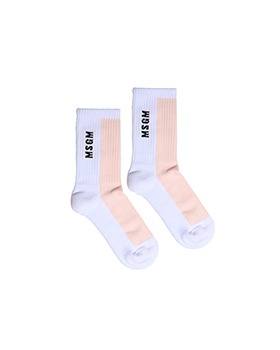 [MSGM KIDS]Socks - S4MSJUSO037 - Light Pink