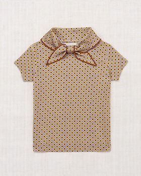 [MISHA &amp; PUFF]Scout Tee - Pewter Flower Dot