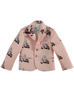 [CRLNBSMNS]Printed Suit Coat - Pink