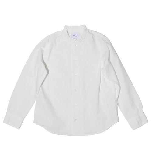 [ARCH &amp; LINE]Frill Shirt - White