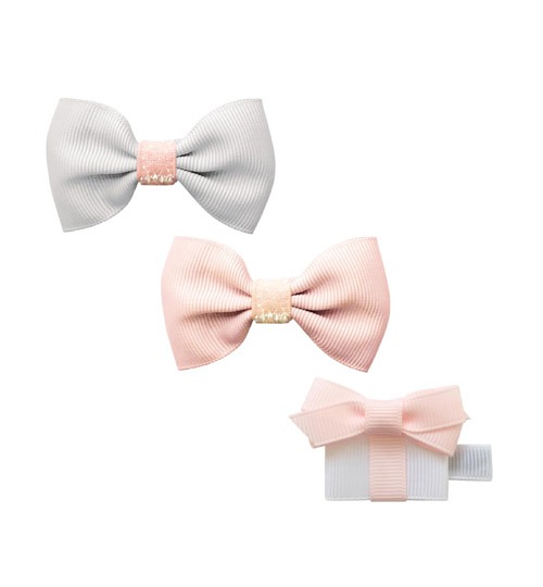 [MILLEDEUX]Bows And A Gift Set - Powder Pink