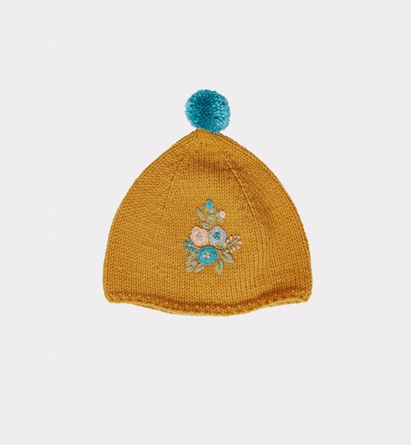 [CARAMEL]Thyone Child Hat - Yellow