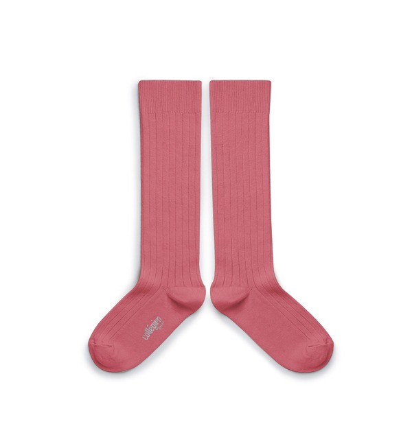 [COLLEGIEN]Bonjour ColorLa Haute Knee High Socks - #787