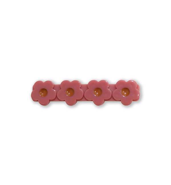 [WUNDERKIN]Flower Clip - Raddish