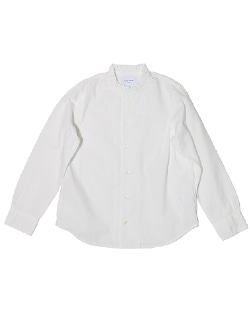 [ARCH &amp; LINE]Frill Shirt - White