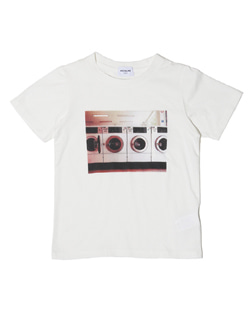 [ARCH &amp; LINE]Laundry Photo Tee - White