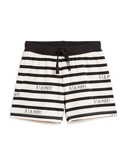 [MINI RODINI]A La Mer Shorts - Off White