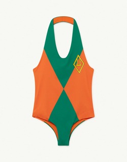 [THE ANIMALS OBSERVATORY]Fish Kids Swimsuit - 224_CY