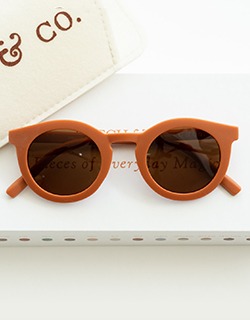 [GRECH &amp; CO]Adult Sustainable Sunglasses - Rust