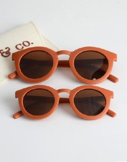 [GRECH &amp; CO]Child Sustainable Sunglasses - Rust