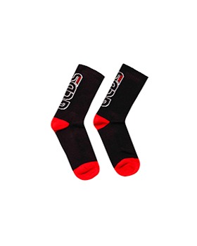 [GCDS MINI]Socks - Nero/Rosso