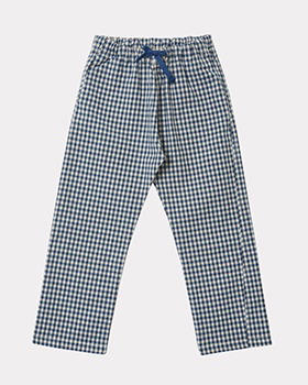 [CARAMEL]Leda Trousers - Blue Check