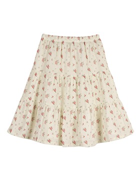 [MIPOUNET]Bambula Skirt - Rose Print