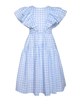 [PAADE MODE]Linen Maxi Dress - Picnic Blue