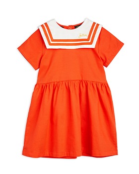 [MINI RODINI]Sailor Woven Dress - 2265010042