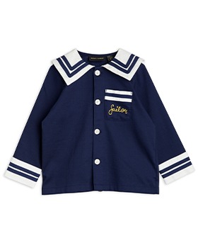 [MINI RODINI]Sailor Woven Shirt - 2262010160