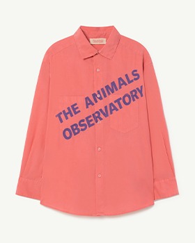 [THE ANIMALS OBSERVATORY]Wolf Kids Shirt - 277_EN
