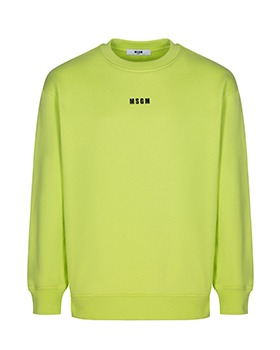 [MSGM KIDS]Sweatshirt - MS029087 - Lime