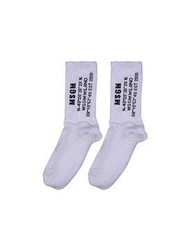 [MSGM KIDS]Socks - MS029274 - White