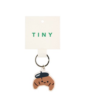 [TINYCOTTONS]Croissant Key Chain Pack - Light Brown
