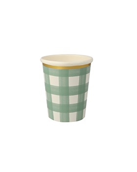 [MERI MERI]Green Ginghan Cups