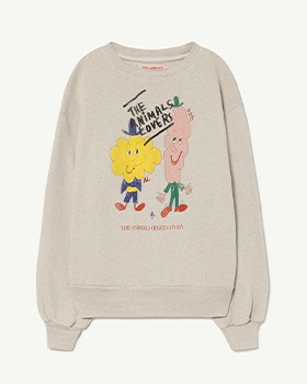 CHRISTMAS COLLECTION[THE ANIMALS OBSERVATORY]Bear Kids Sweatshirt - 208_FO