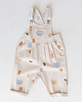 LIMITED EDITION[TWIN COLLECTIVE]Bowie Bubble Overall - Abstract