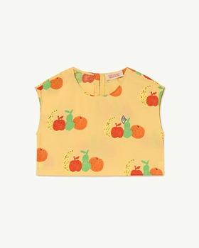 [THE ANIMALS OBSERVATORY]Baboon Kids Shirt - 247_AS