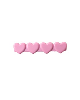 [WUNDERKIN]Heart Clip - Candy