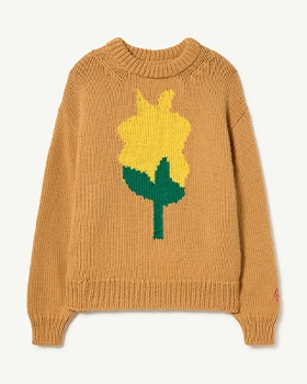 [THE ANIMALS OBSERVATORY]Flower Bull Kids Sweater - 265_CE