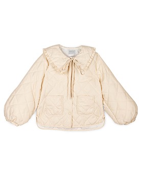 [MIPOUNET]Giulia Quilted Jacket - Ecru