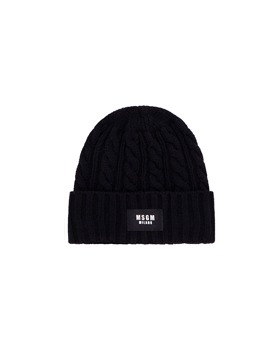 [MSGM KIDS]Wool Hat - MSJUHT057 - Black