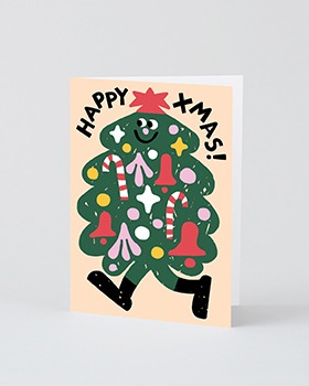 [WRAP]Card - Happy Xmas Tree