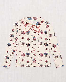 [MISHA &amp; PUFF]Junior Scout Top - String Holyoke Floral